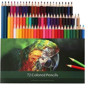 CRAYON DE COULEUR Lot De 72 Crayons De Couleur Pour Enfants Et Adult