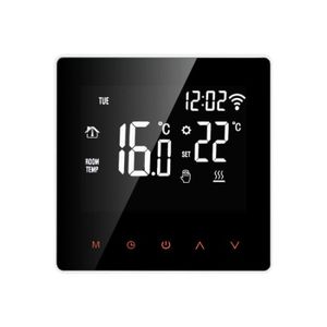 ÉMETTEUR - ACTIONNEUR  Chauffage électrique 16A - Tuya Zigbee Thermostat Temperature Sensor Remote Controller LCD Touch Screen Floor