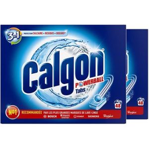 Calgon pastilles Express ball 2 en 1 entretien machine - Distriver 52