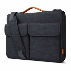 Housse Ordinateur Portable 13,3-15,6 Pouces - Antichoc, Imperméable - Noir
