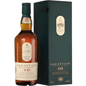 WHISKY BOURBON SCOTCH Whisky Malte Lagavulin 70Cl 43º 16 Ans