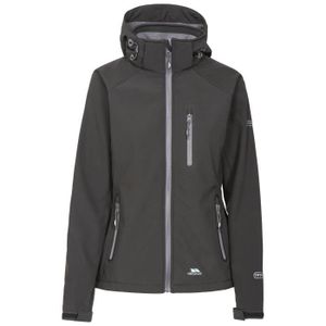 Trespass Rainyday Veste imperm/éable /à Capuche dissimulable pour Femme
