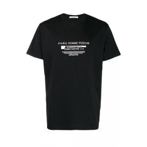 T-SHIRT Tee shirt en coton à logo printé  -  Givenchy - Ho
