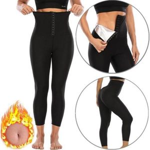 Pantalon De Sudation Amincissant – Taille Haute, Sauna, Thermique, Jogging, Pour Fitness, Perte De Poids, Confortable Et Tendance