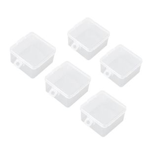 Bringer Ensemble de 6 mini-boîtes de rangement en plastique, petite boîte  transparente de 1,5 l à loquet : : Cuisine et Maison