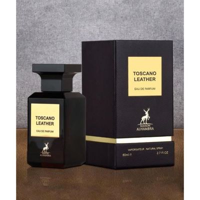 perfume black leather