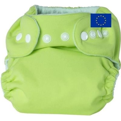 Couche Hybride Petit Pae Culotte Seule Turquoise Taille M (5-11 Kg) – Ultra Fine, Tendance & Économique Avec Inserts Jetables Ou Lavables