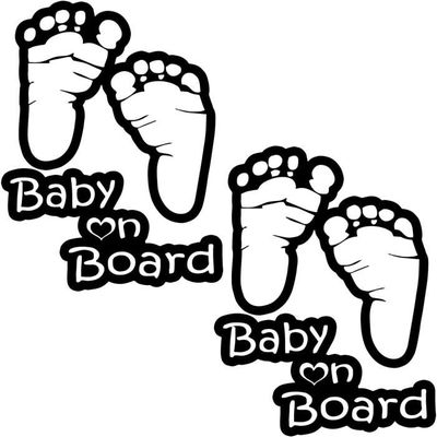 Bewudy Lot de 2 panneaux d'avertissement « Baby on Board » pour voiture avec  ventouses, autocollant bébé à bord pour voiture réutilisable - Jaune  (éléphant) : : Bébé et Puériculture