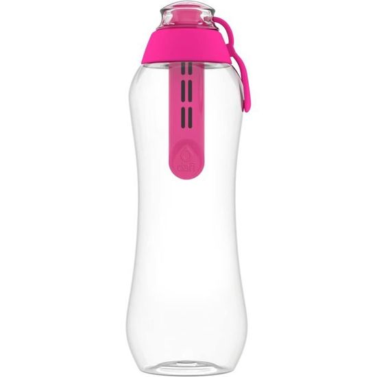Gourde Filtrante Dafi Soft 0.3L - Filtre Charbon Actif Violet - Élimine Chlore, Sans BPA