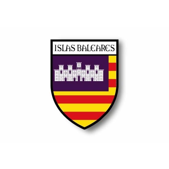 Autocollant Drapeau Breton Pour Voiture Et Moto - Sticker Blason Bretagne 7,5x10cm - Résistant Intérieur/Extérieur