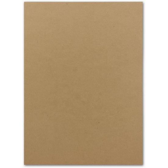 Papier Kraft A4 120g/m² - Lot De 50 Feuilles Vierges Pour Impression Et Création