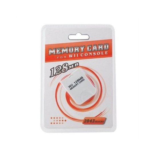Carte mémoire pour Wii (128Mb) Cdiscount Jeux vidéo