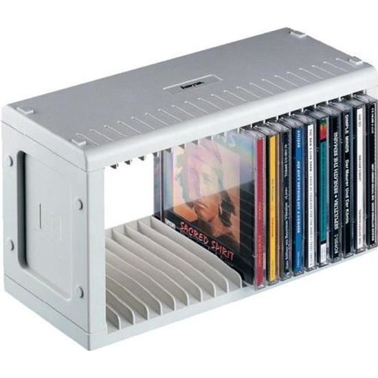 3PCS Classeur Rangement Boîte pochette CD transport Rangement zippée  antichoc 40 CD DVD noir Qumox - CD vierge - Achat & prix