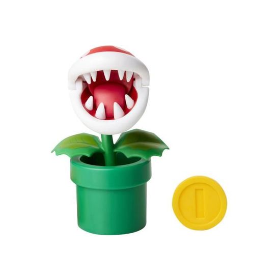Figurine Super Mario Plante Piranha avec bloc De Question Figurine Articule  Collection 11 Cm Enfant - Cdiscount Jeux - Jouets