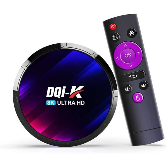 Box Android H96 Max Plus 4K 4/32 GB sans abonnement prix tunisie