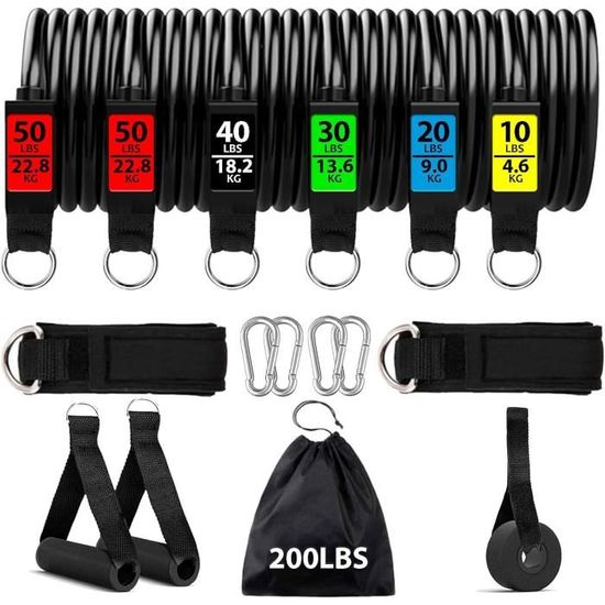 Bandes De Résistance Sport - Kit Entraînement Baseball 5-en-1 (11.3kg)