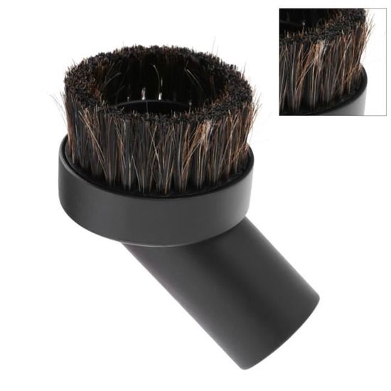 Lot De 6 Brosses Pour Aspirateur - Poils En Crin De Cheval, Diamètre 1,26 Pouces, Accessoire De Nettoyage A0215