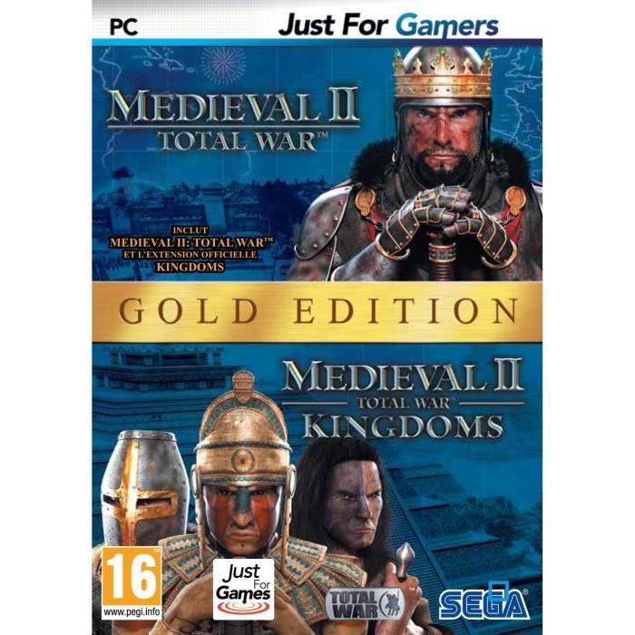 Just For Games Medieval II Total War Gold Edition Jeu PC