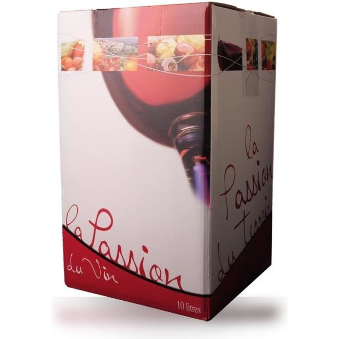 Bag-In-Box 10L Domaine de Lescure Rouge IGP Comté Tolosan - 1000cl - Vin Rouge