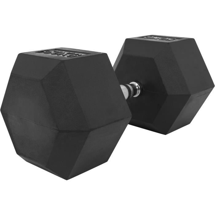 Haltère hexagonal de 50 KG