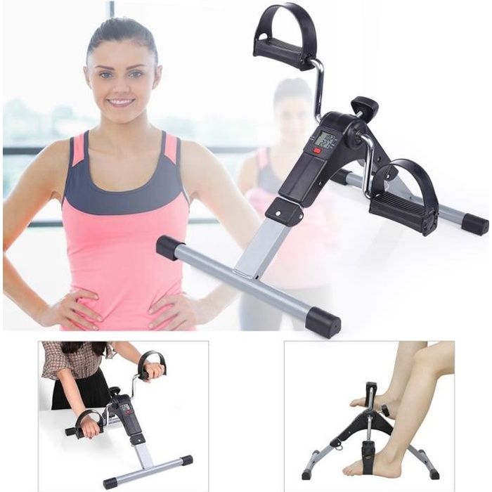 Vélo d'appartement Pédalier entraîneur Vélos de fitness pliable