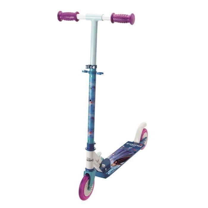 SMOBY La Reine des Neiges 2 Patinette 2 Roues Pliable