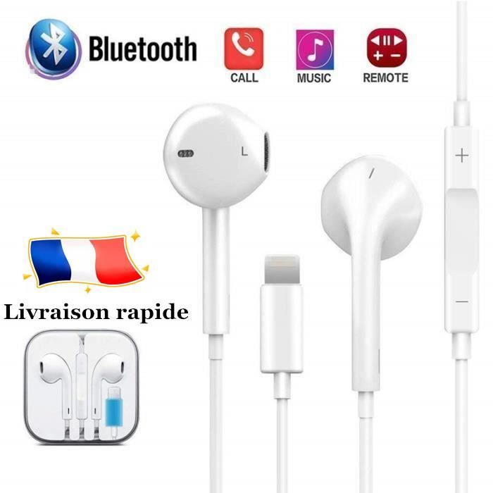 Écouteur Bluetooth Écouteur Kit Piéton Micro Volume pour Iphone 7/8/X/XS/XSMAX/11/11PRO/11PROMAX