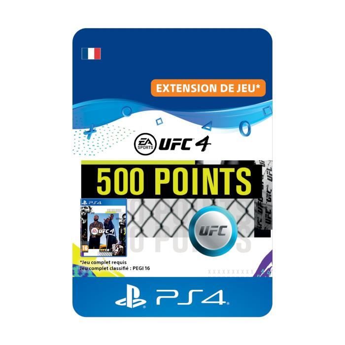DLC 500 Points UFC pour UFC®4 - Code de Téléchargement PS4 & PS5