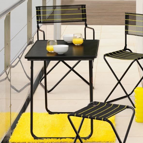 LAFUMA Table Pliante Fidji - Noir
