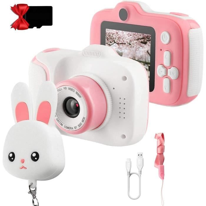 Etpark appareil photo enfants, Mini Numérique Caméra pour Enfant Caméras avant et arrière vidéo Caméra selfie enfant 12 Mpixels Camé