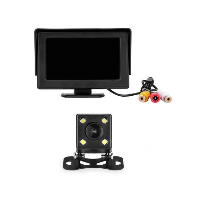 4.3 -TFT LCD Affichage De Voiture Arrière View Monitor Parking Système de Recul pour la Sauvegarde Caméra de Recul DVD VCD Auto TV