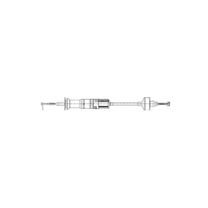 Cable d embrayage réglage manuel, Wolkswagen Golf III 2.0 - de 11/91 à 08/97