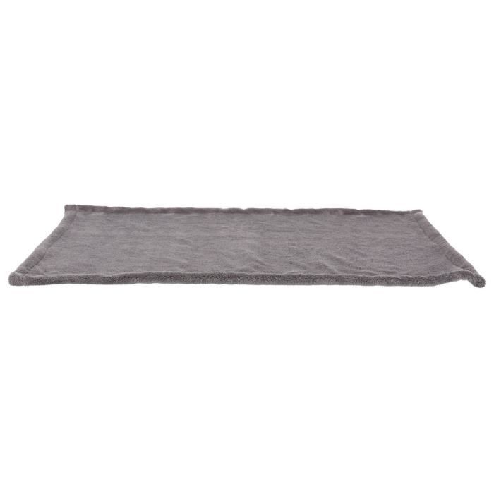 Set douillet - Polyester - 75 × 50 cm - Gris foncé