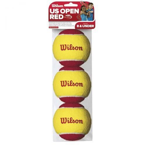 WILSON - Lot de trois balles de tennis Starter Wilson rouge - (Unique)