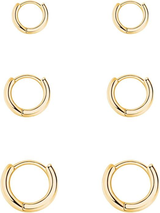Boucles D'Oreilles Créoles Femme - Argent 925 Avec Perle - Marque GMEDRIDAS