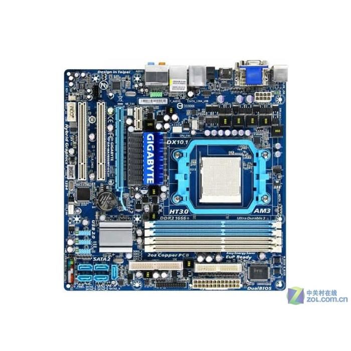 Carte mère GIGABYTE GA-MA785GMT-US2H AMD 785G Socket AM3 4xDDR3 SDRAM 16GB Micro ATX Reconditionné - Gigabyte reconditionné disponible sur Cdiscount Seconde Vie