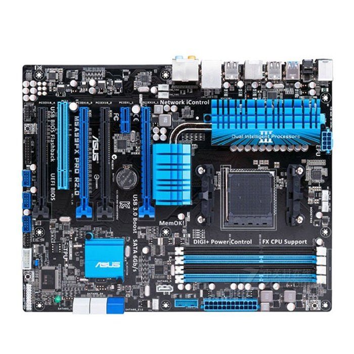 Carte mère ASUS M5A99FX PRO R2.0 AMD 990FX Socket AM3+ 4xDDR3 32GB ATX - Asus