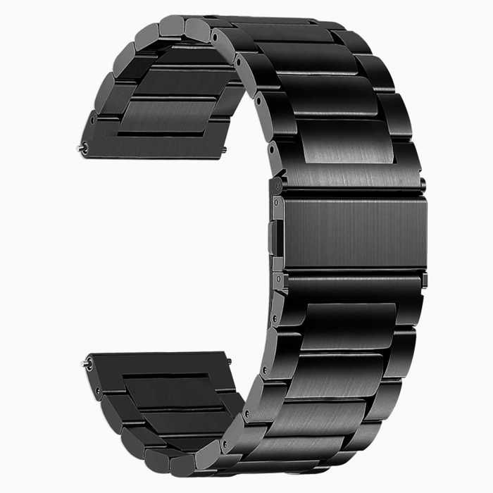 Bracelet De Montre En Acier Inoxydable Plaqué Or 24mm ROWI - Réglable