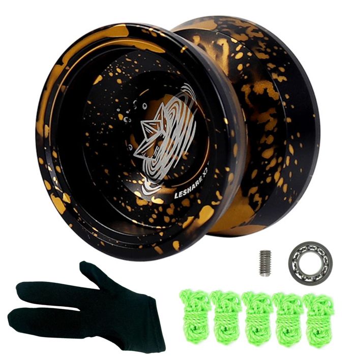 Yo-yo Professionnel En Alliage D'aluminium Avec Roulements Double Usage