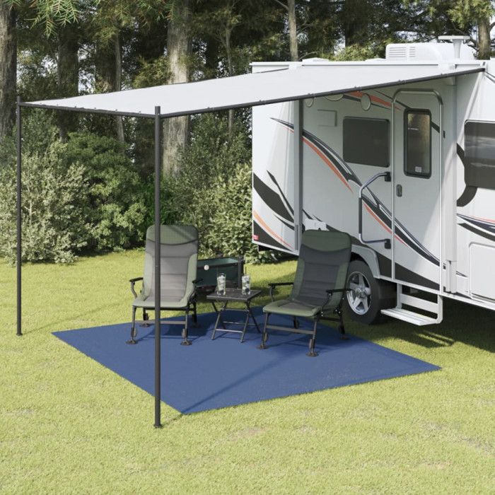 Tapis de tente bleu 3x25 m
