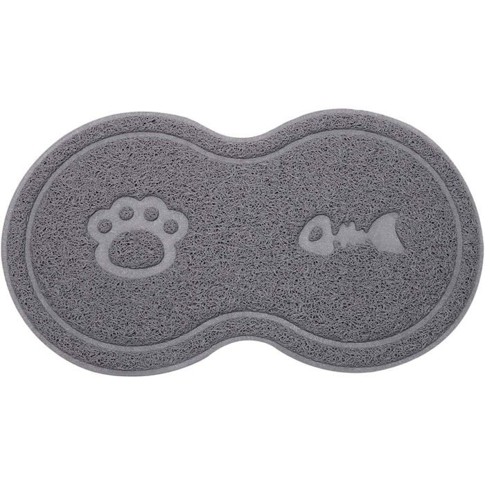 Comparer les prix de ®TONLRGY Tapis dalimentation pour animaux de compagnie tapis imperméable et antidérapant adapté aux chiens et aux chats 45*25cm