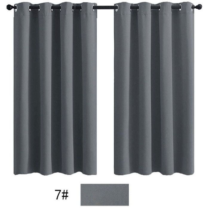 Rideau occultant isolant thermique - Virex® - 2 pièces - 107x160 cm - À œillets - Convient pour porte-fenêtre