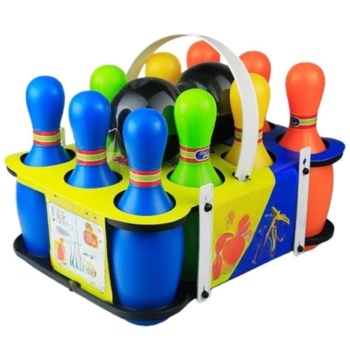 Jeux de quilles 10 quilles 2 balle en mousse - Onwind - bowling set mit sac rangement extérieur intérieur enfant cadeaux unisexe j