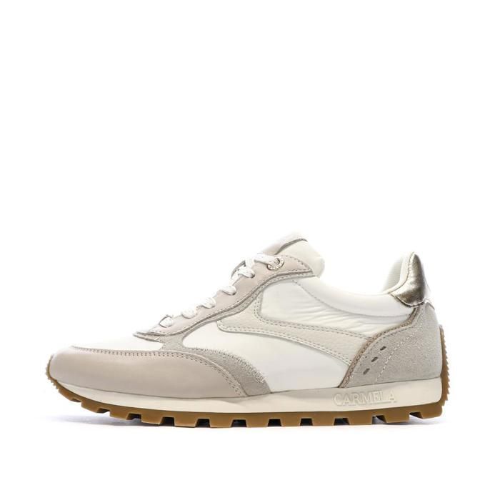 Baskets Beige/Blanches Femme Chaussures Piel Baskets Beige/Blanches Femme Chaussures Piel