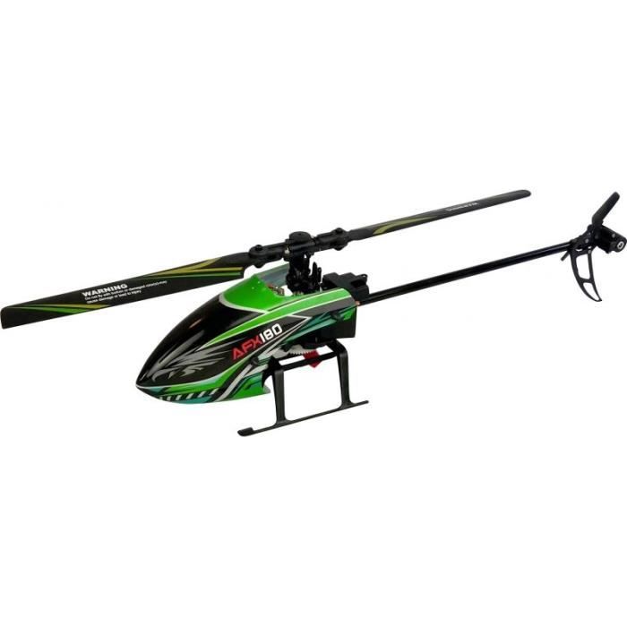 Hélicoptère RC - AMEWI - AFX180 - Prêt à voler - Gyroscope 3D/6G - Démarrage automatique