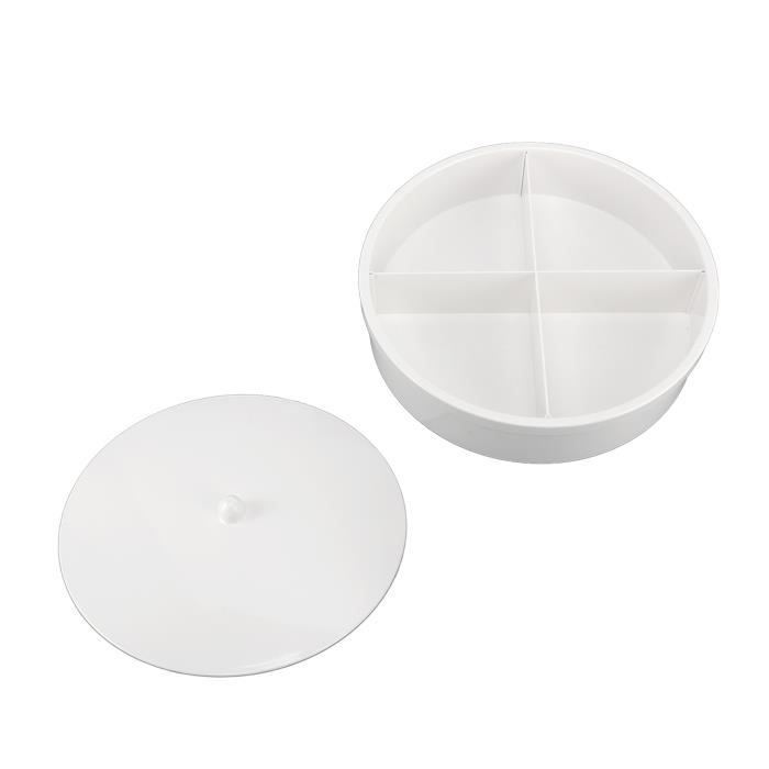 Plateau Tournant Épices, 360° Rotative Porte-Épices Condiment Rangement