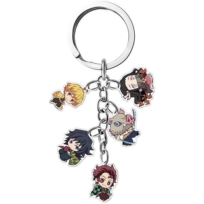 JUSONGKWCP 14 Pcs Porte Clés Kimetsus No Anime Figurine Nezuko Shinobu Mitsuri Muzan Keychain Pendentifs Decor Acrylique Porte Clef Set JUSONGKWCP 14 Pcs Porte Clés Kimetsus No Anime Figurine Nezuko Shinobu Mitsuri Muzan Keychain Pendentifs Decor Acrylique Porte Clef Set