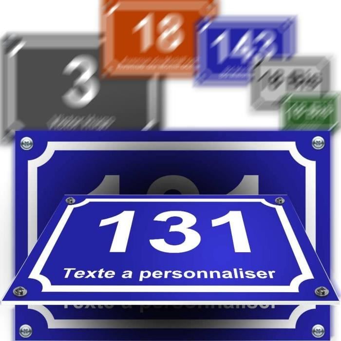 Plaques Maison Personnalisées Pour Boite Aux Lettres, Numéro De Rue