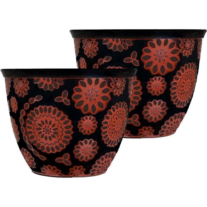 Lot De 10 Dessous De Pots En Maille Plastique - Diamètre 30 Cm, Pour Intérieur/extérieur - 9
