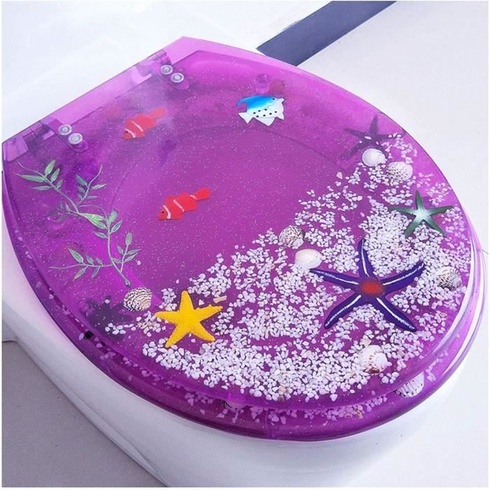 Autocollant Abattant WC En Forme De Requin | Décalcomanie Toilette Animaux Imperméable